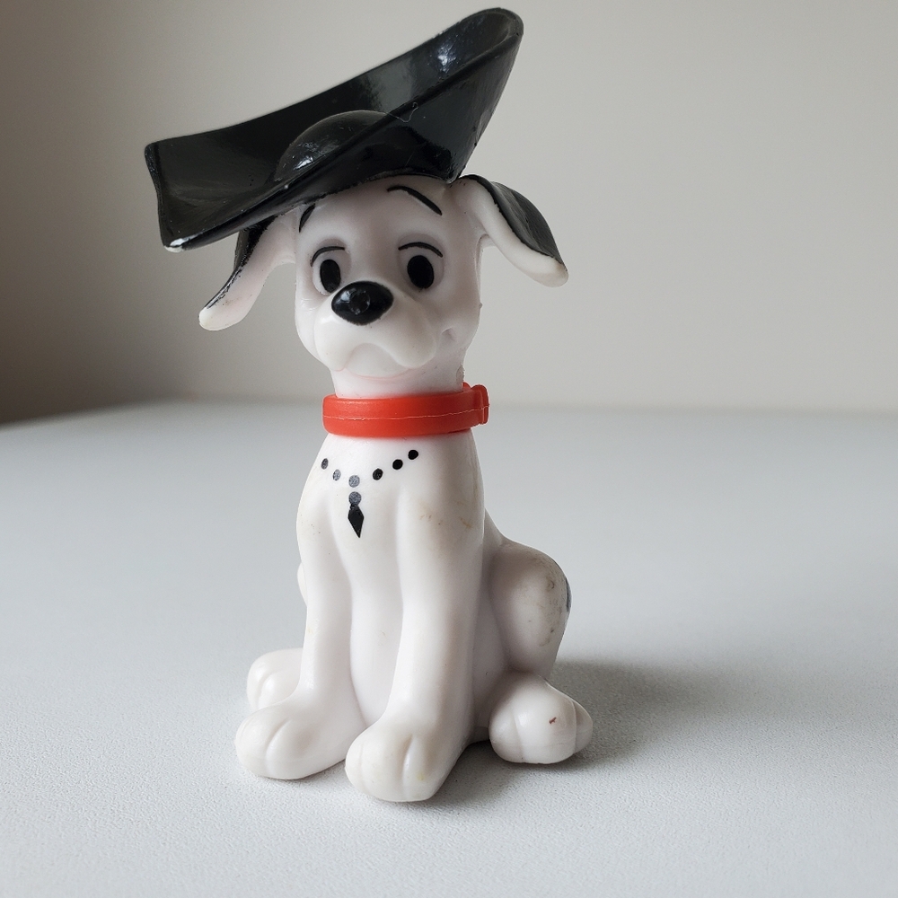 Disney 101 Dalmatians/McDonald's | Red Collar Black Hat Necklace Dog